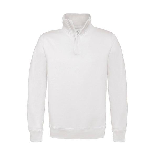 B&C | 1/4 Rich Cotton T-skjorte med glidelås